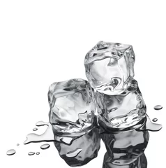 Meubelstickers drie ijsblokjes © Okea