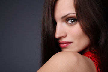 Obraz premium Elegant brunette.