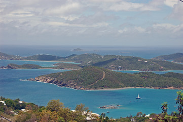 Views From A St.Thomas Mountain Top