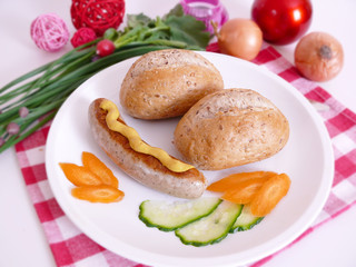 Bratwurst,grillen