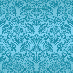Turquoise seamless wallpaper