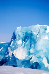 Vlies Fototapete Arktis Gletscherdetails