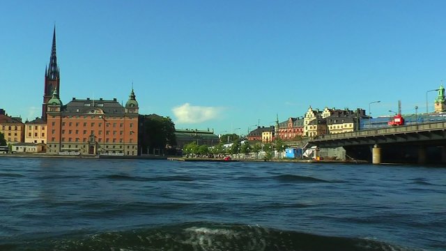 Sea cruise in Stockholm, Sweden