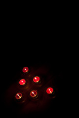 red candels