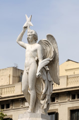 Statue in Barcelona Spain