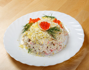 salad seafoods