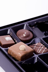 Luxury milk chocolates