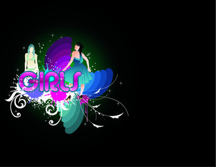 girls word vector