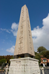 The Egyptian obelisk in Istanbul