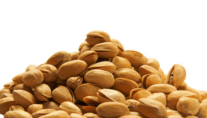 Pile of pistachios