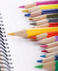 Obraz premium color pencils