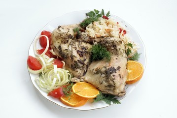 chicken legs for lunch