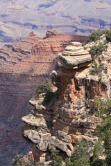 Cliff off a portion of the Grand Canyon