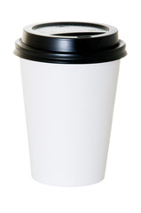 Coffee Cup For The Road Isolated