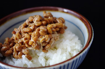 ご飯と納豆