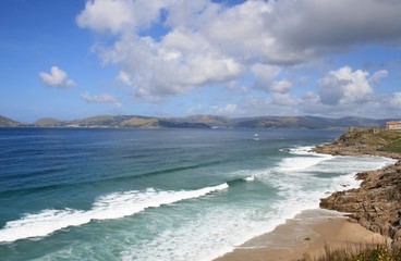 Fototapeta na wymiar Plaża w Galicji