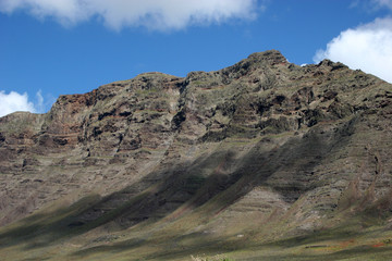 cliffs in Lanzarote