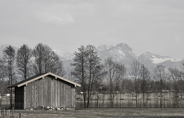 hütte im moor