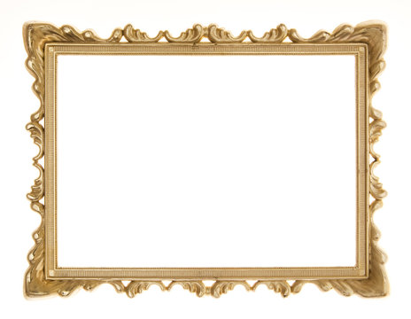 goldener Bilderrahmen