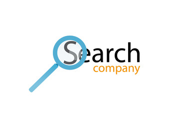 search research logo lens