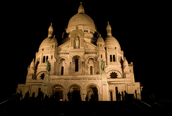 Fototapeta na wymiar Bazylika Sacre Coeur. Paryż