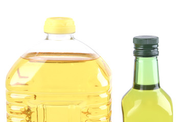 olive oil in bottle