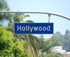 Fototapeta premium Hollywood Blvd Sign
