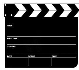 cinema film clap hollywwod