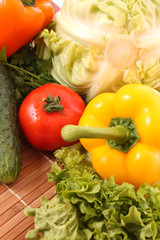 collection of different  vegetables