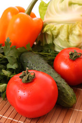 collection of different  vegetables