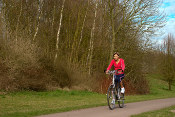 Cycling in a Park