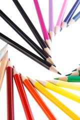 Fototapeta premium coloured pencils