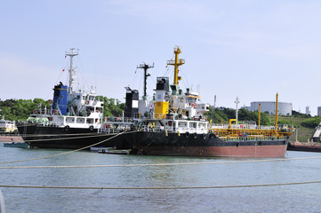 Oil and gas industry - crude oil tanker