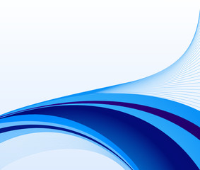 blue abstract background - illustration