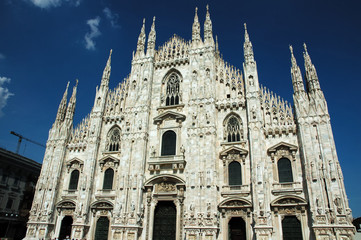 Fototapeta na wymiar Duomo, gotycka architektura
