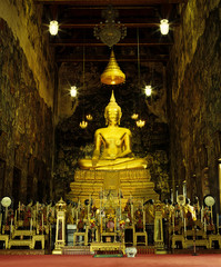 Wat Suthat, Tempel, Bangkok, Thailand