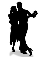 Tango / silhouettes