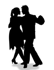 Tango / silhouettes