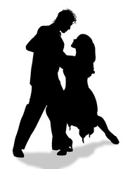 Tango / silhouettes