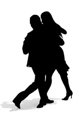 Tango / silhouettes