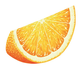 Orangenenschnitz