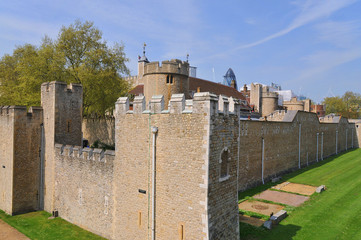 Fototapeta na wymiar The tower of London