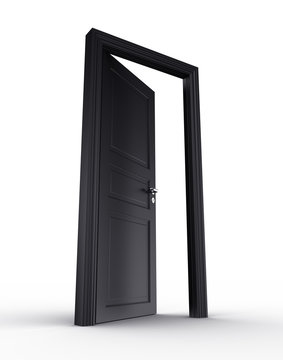 Open Black Door