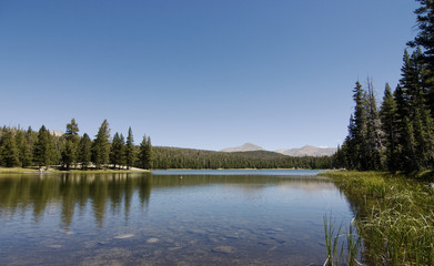 klarer bergsee