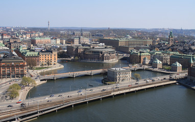 Stockholm - Blick vom Stadtshuset
