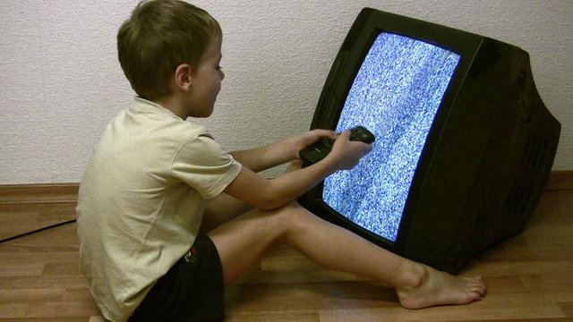 child and tv