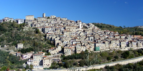 Veduta di Olevano Romano - Roma - Lazio - Italia