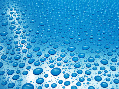 Close-ap water drops background
