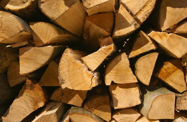 Cutted wood