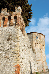 The castle of Montebello di Torriana